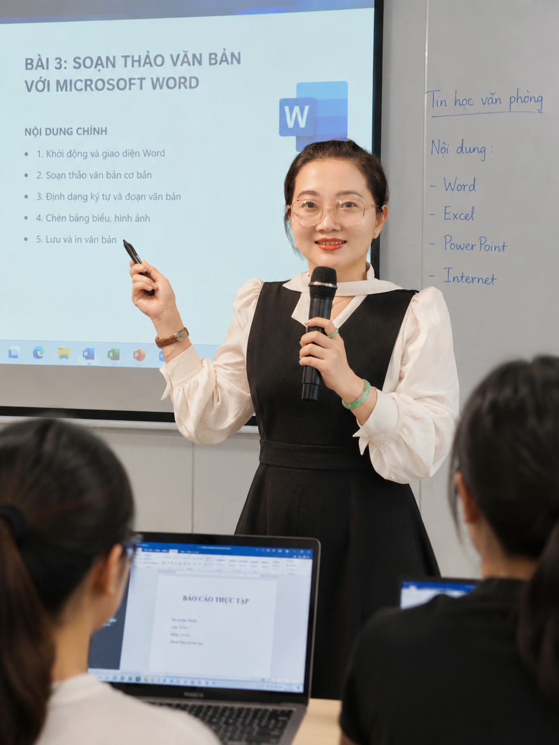 Tiết học Tin học văn phòng